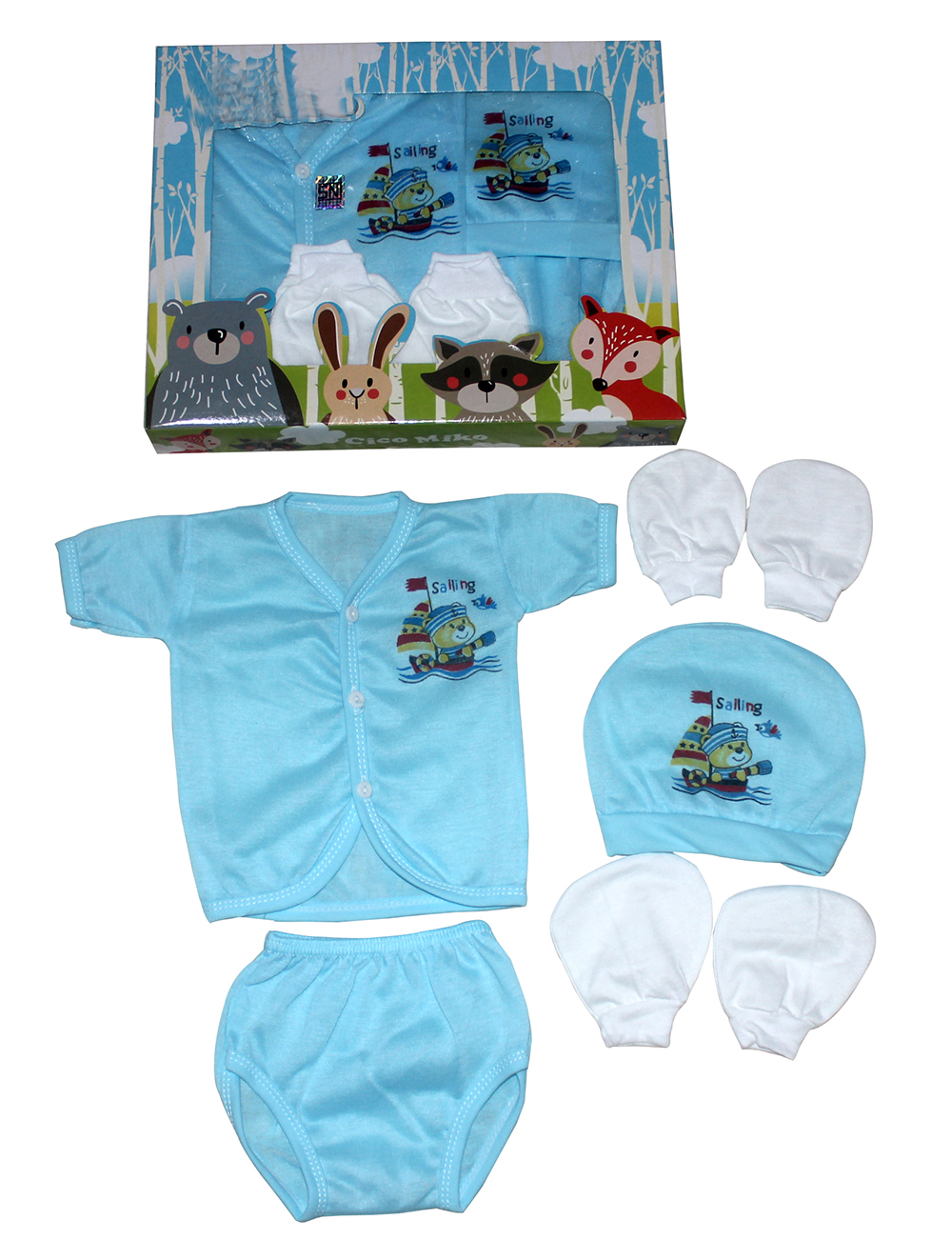 Set Bayi 5in1 Sailing Biru