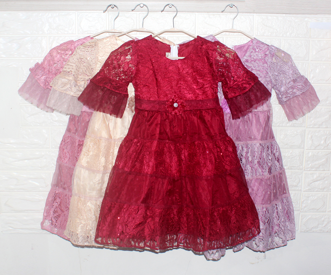 Dress Kids Susi Maroon