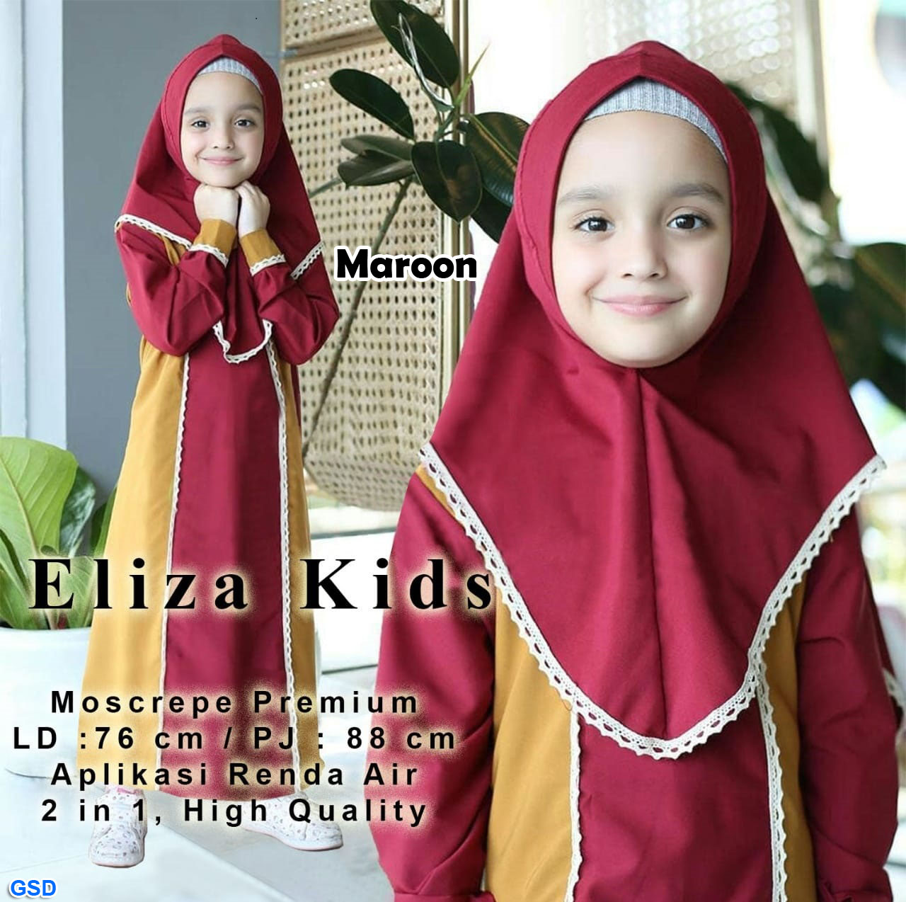 Eliza Syari Kids Navy