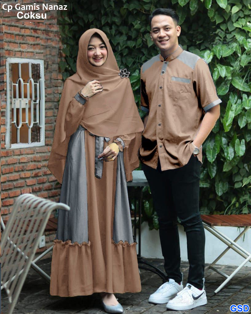 Cp Gamis Nanaz Hitam