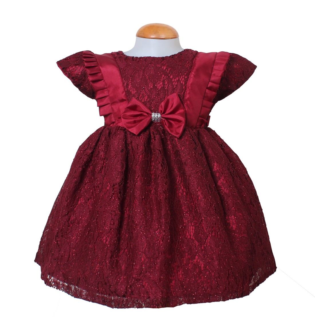 Dress Kids Clara maroon