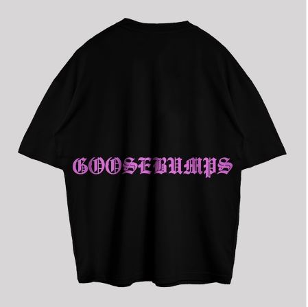 Hi VABA Oversized Goosebumps Tshirt | Kaos Streetwear Unisex Tee