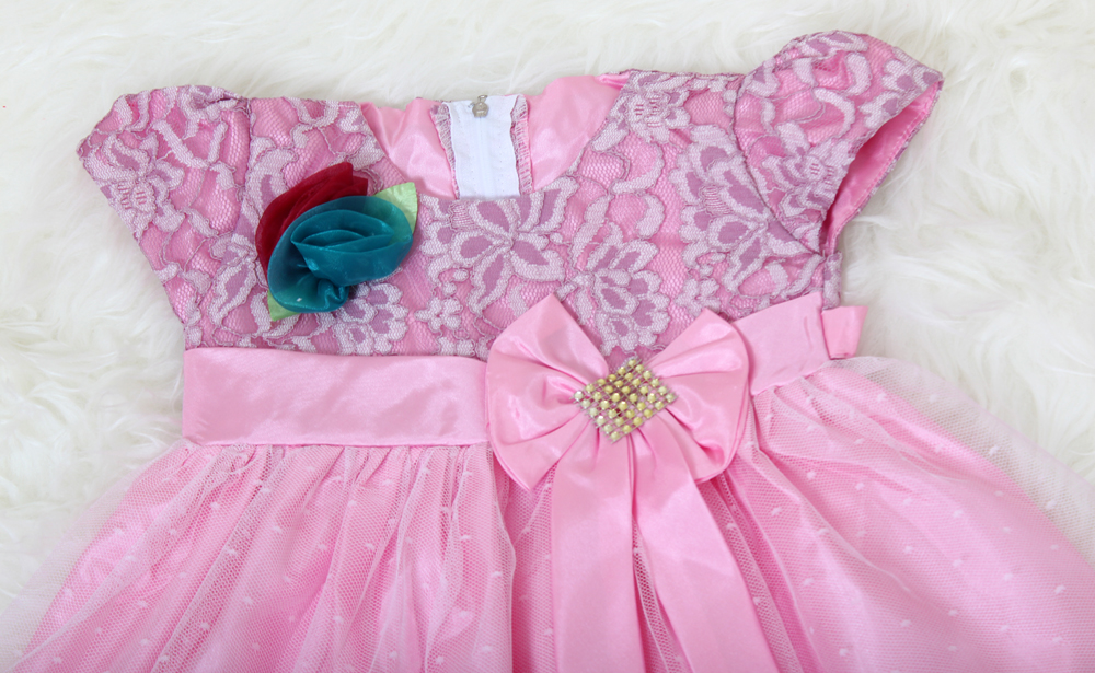 Dress kids krystal pink