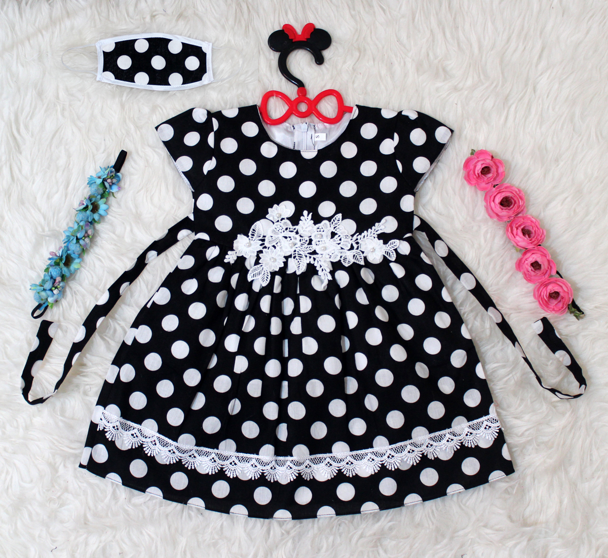 Dress Kids Monde hitam