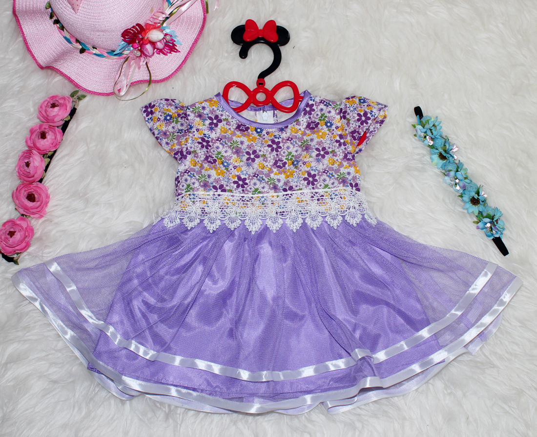 Dress Kids Beiby Ungu