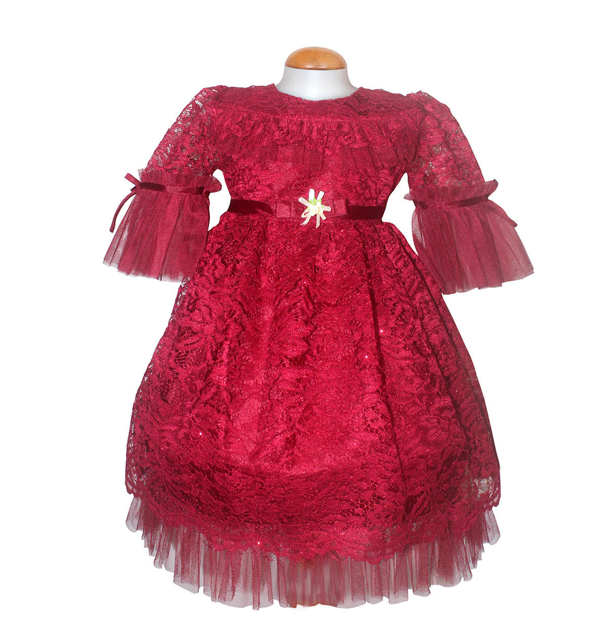 Dress Kids Aria Maroon