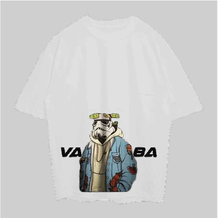 VABA Oversized StarWars Robot Tshirt | Kaos Streetwear Unisex Tee