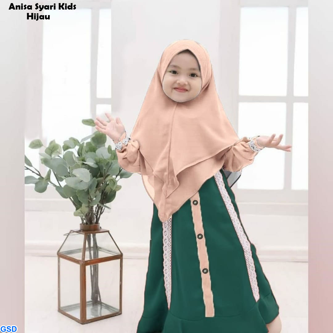 Anisa Syari Kids peach