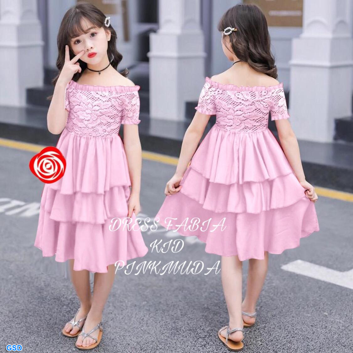 Dress Fabia hijau botol