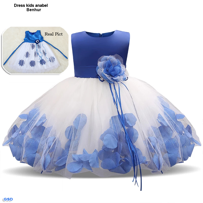 Dress kids anabel ungu