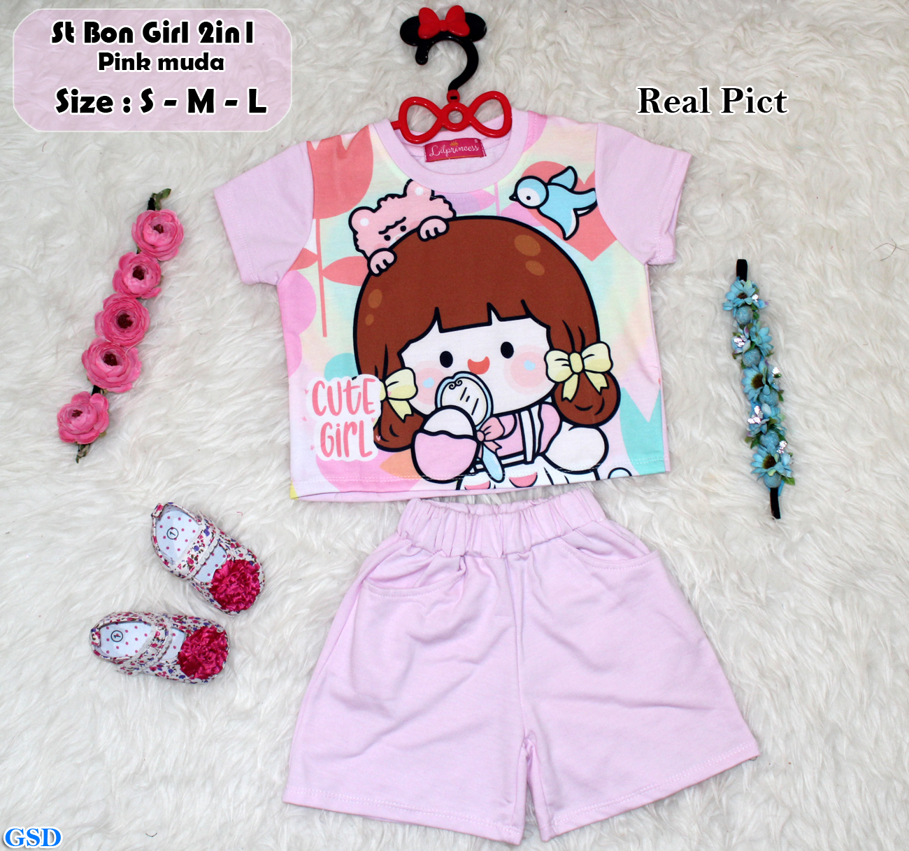 St Bon Girl Pink muda