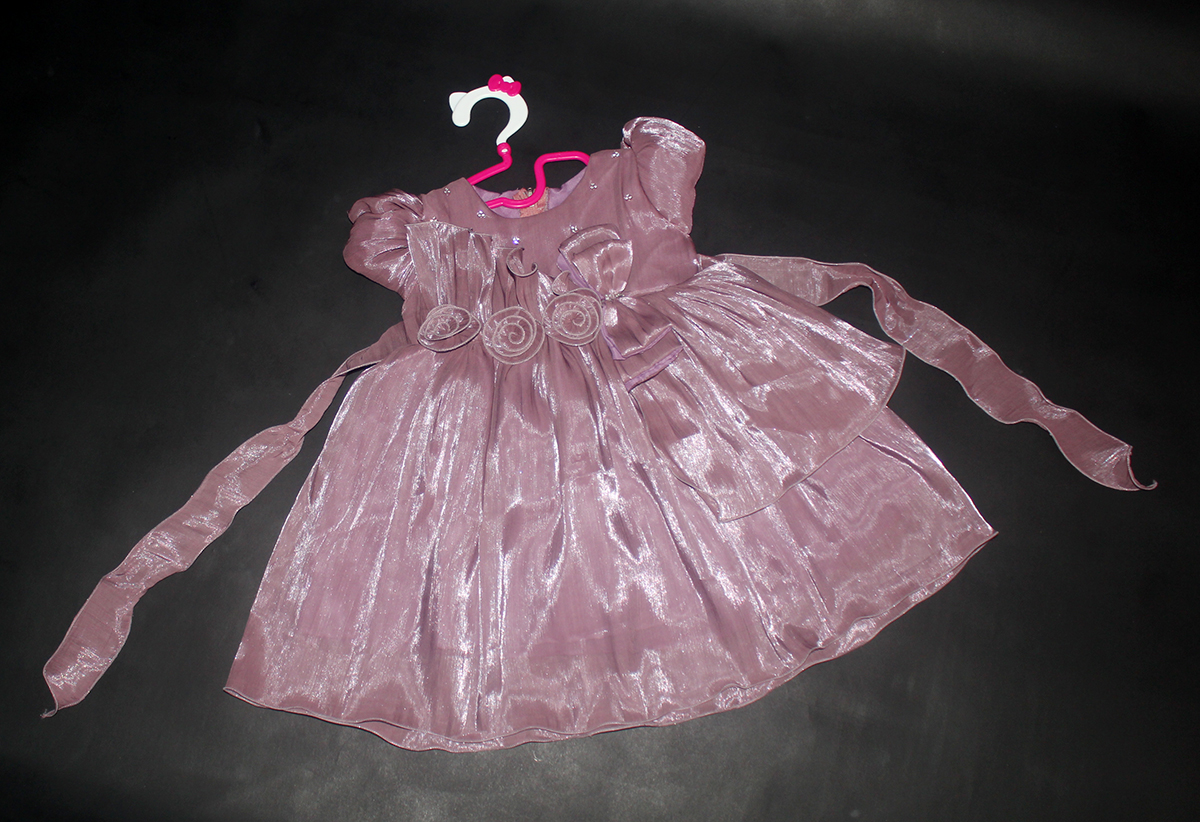 Dress Kids Shimer 143 ungu soft