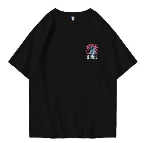 Hi VABA Oversized Exposed Tshirt | Kaos Streetwear Unisex Tee