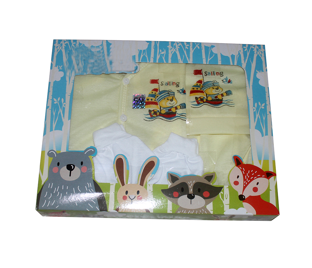 Set Bayi 5in1 Sailing Hijau