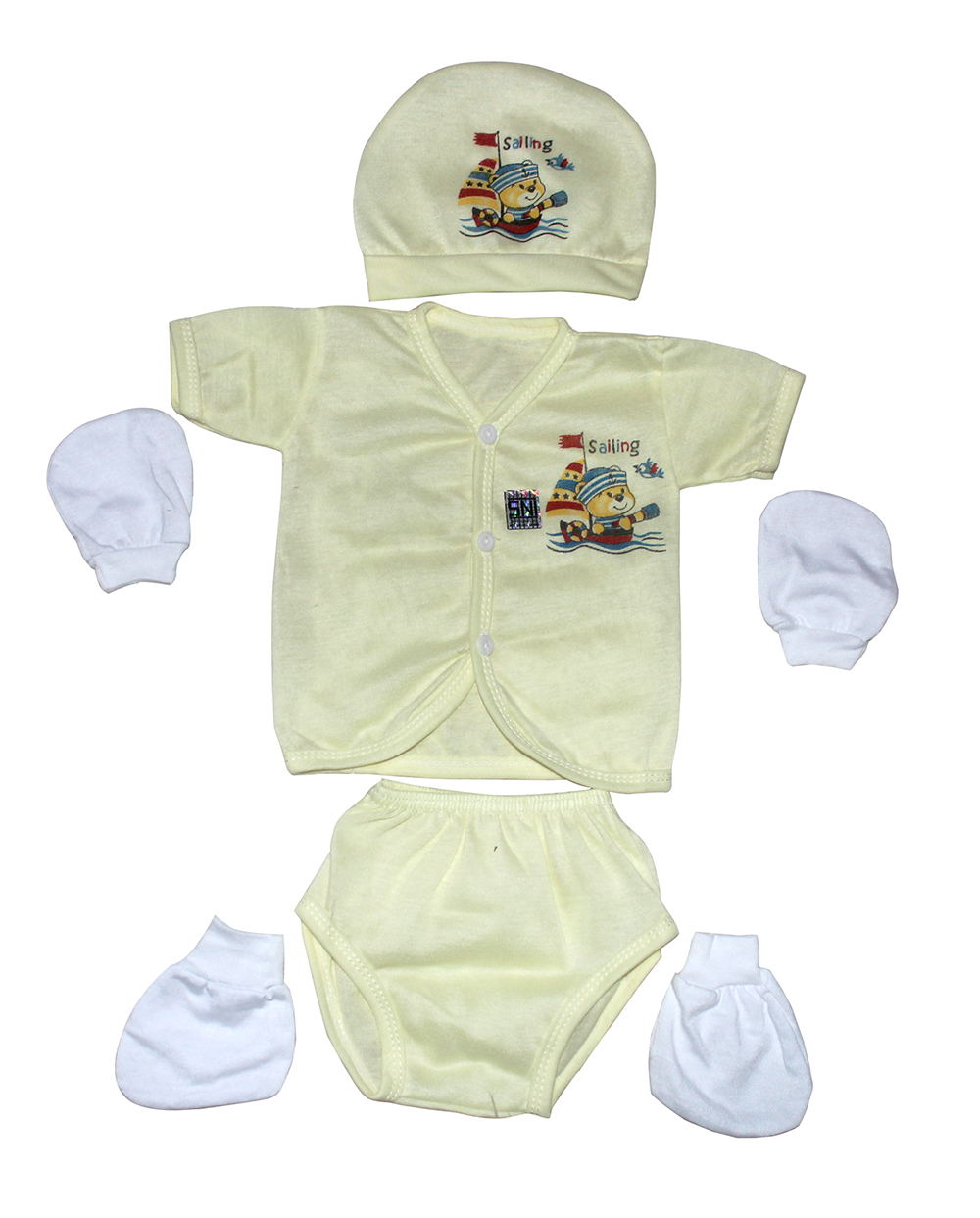 Set Bayi 5in1 Sailing Kuning