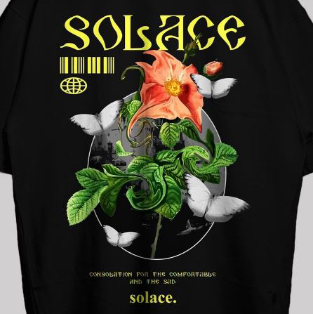 VABA Oversized Solace Tshirt | Kaos Streetwear Unisex Tee