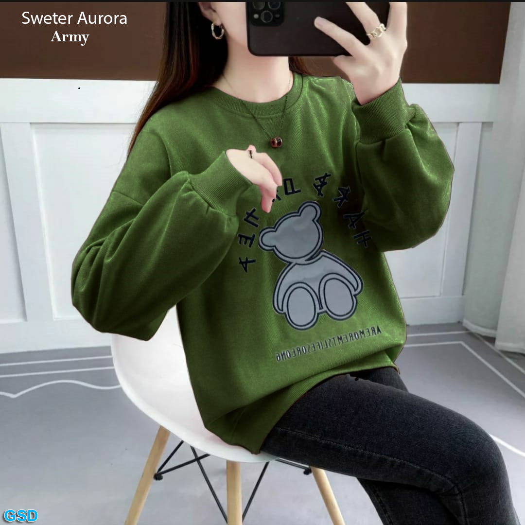 Sweater Aurora Putih