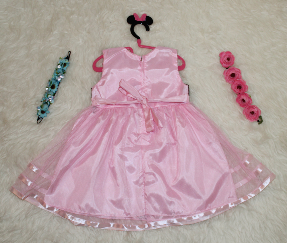 Dress Kids Sari Pink