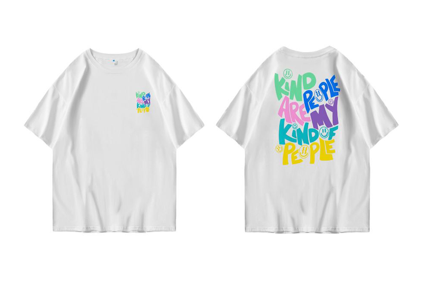 Hi VABA Oversized Kind People Tshirt | Kaos Streetwear Unisex Tee