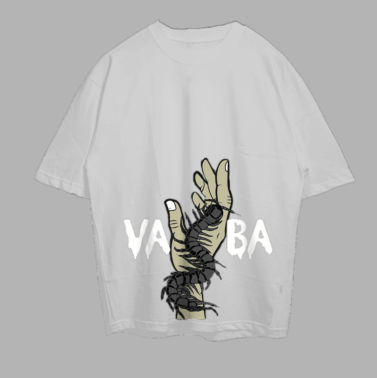 VABA Oversized Tshirt Zombie Hand | Kaos Streetwear Unisex Tee