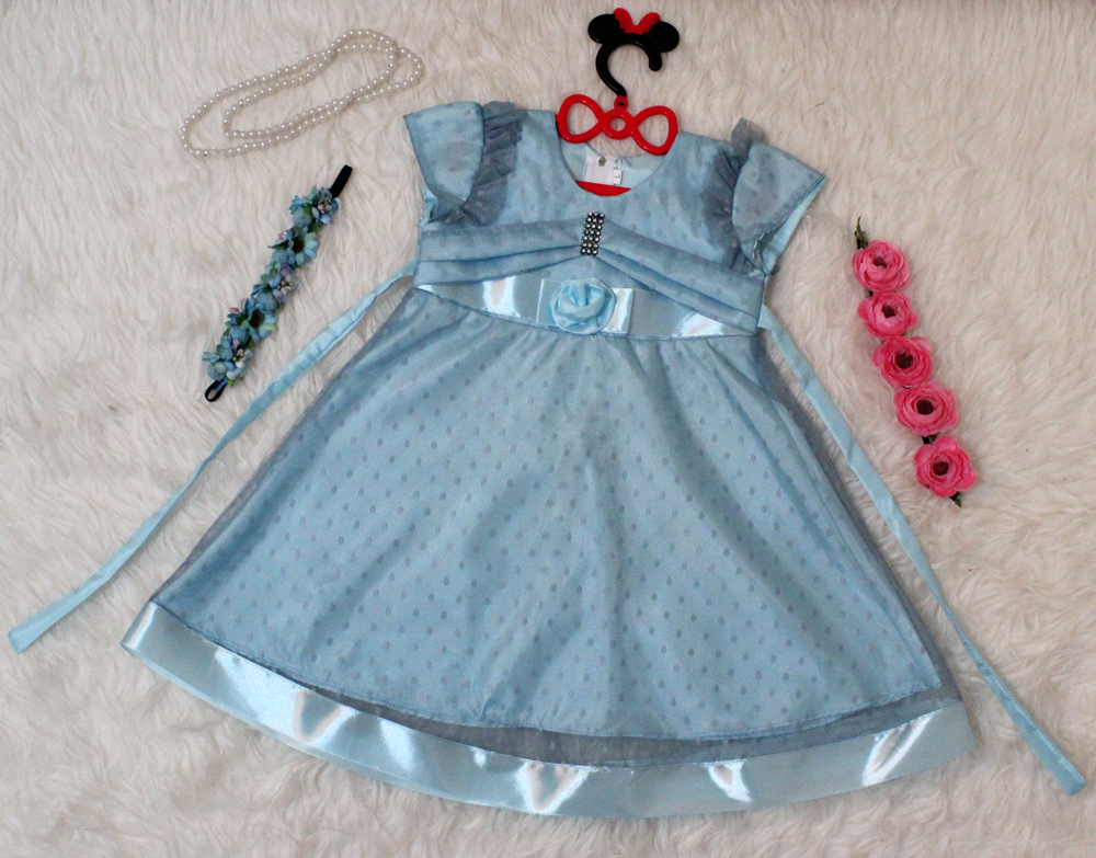 Dress Kids Sifa Biru