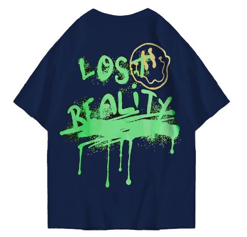 Hi VABA Oversized Lost Reality Tshirt | Kaos Streetwear Unisex Tee