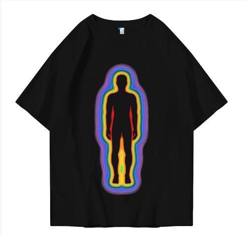 Hi VABA Oversized Glitch Person Tshirt | Kaos Streetwear Unisex Tee