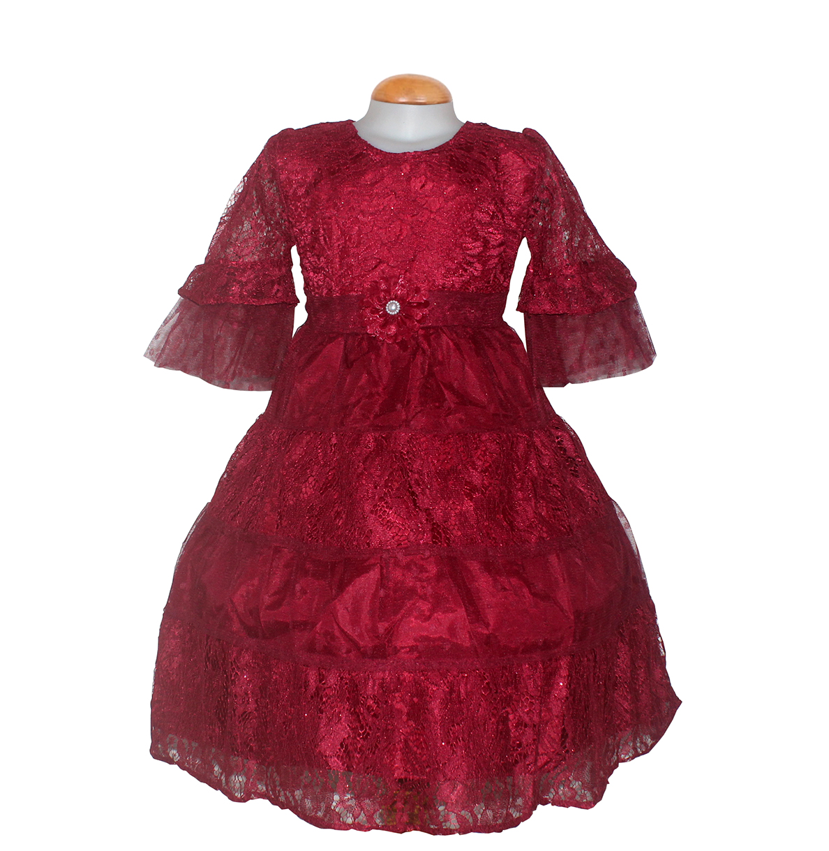 Dress Kids Susi Maroon