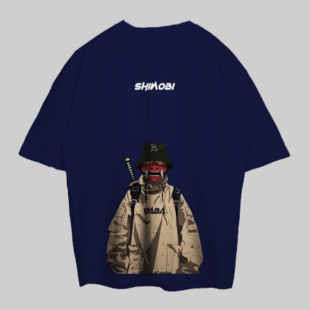 VABA Oversized Shinobi Tshirt | Kaos Streetwear Unisex Tee