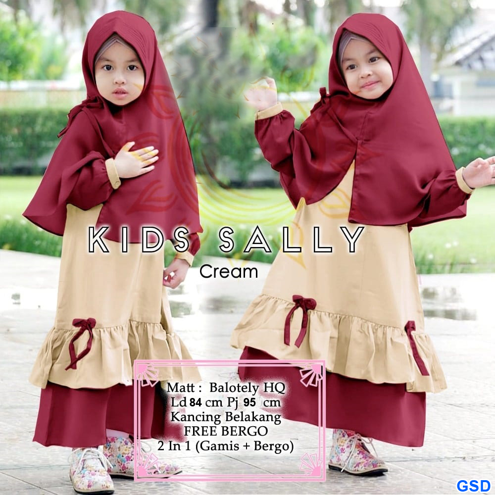 Syari sally kids navy