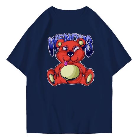 Hi VABA Oversized Bear Venoms Tshirt | Kaos Streetwear Unisex Tee