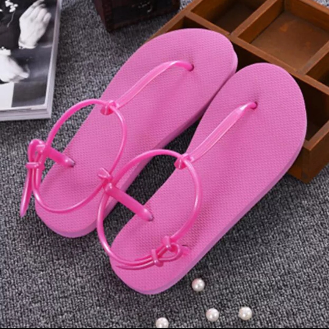 Sandal Spon tali pink