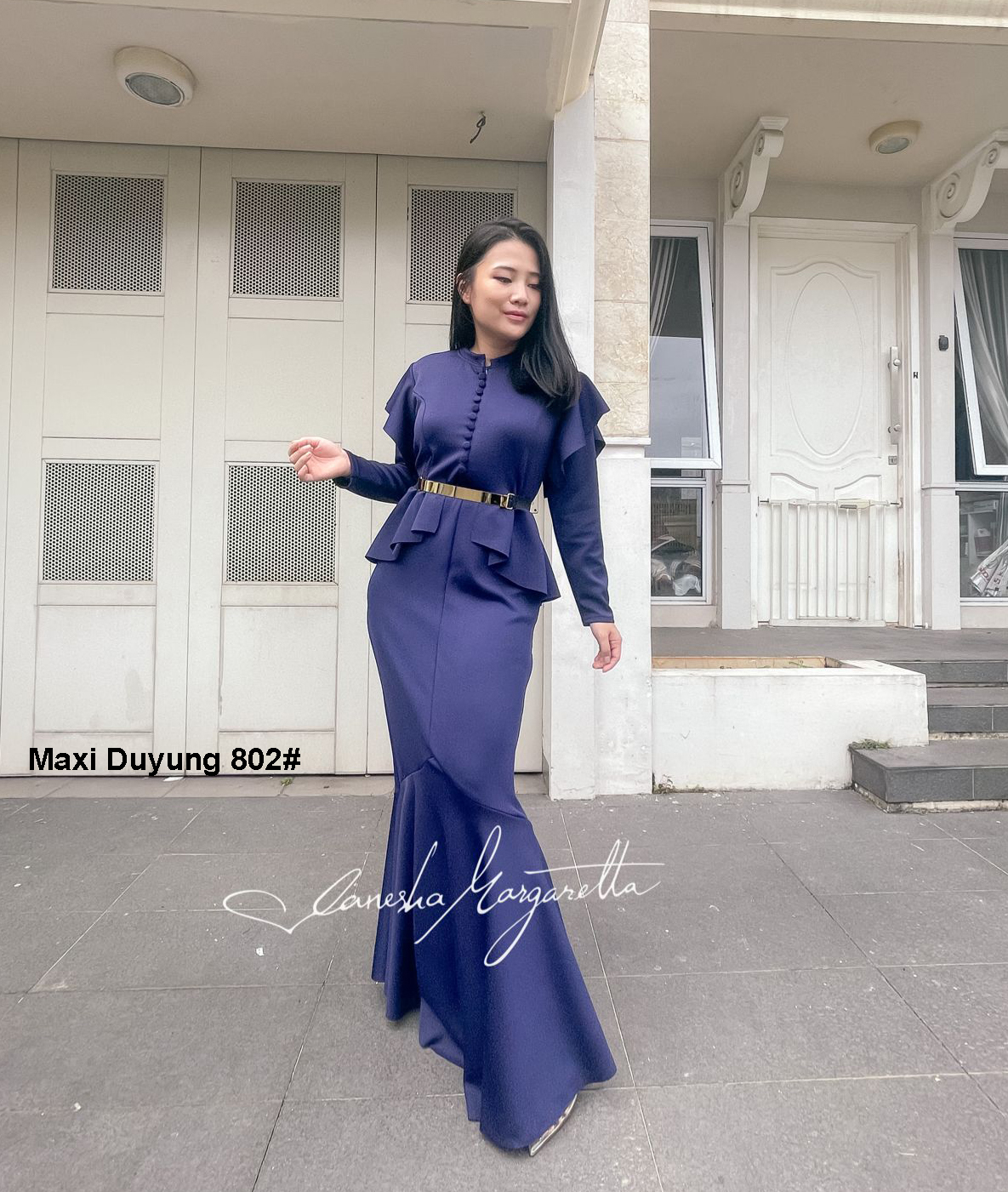 Maxi Duyung 802# hitam