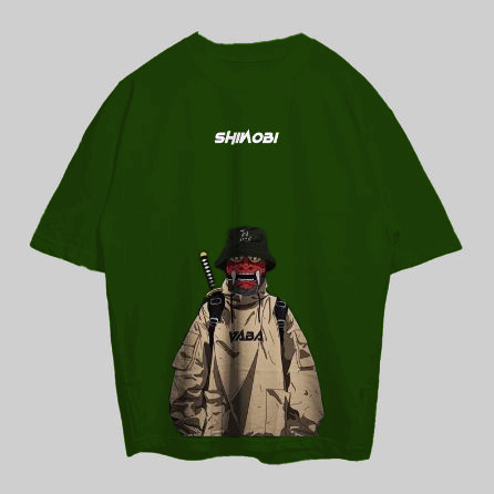 VABA Oversized Shinobi Tshirt | Kaos Streetwear Unisex Tee