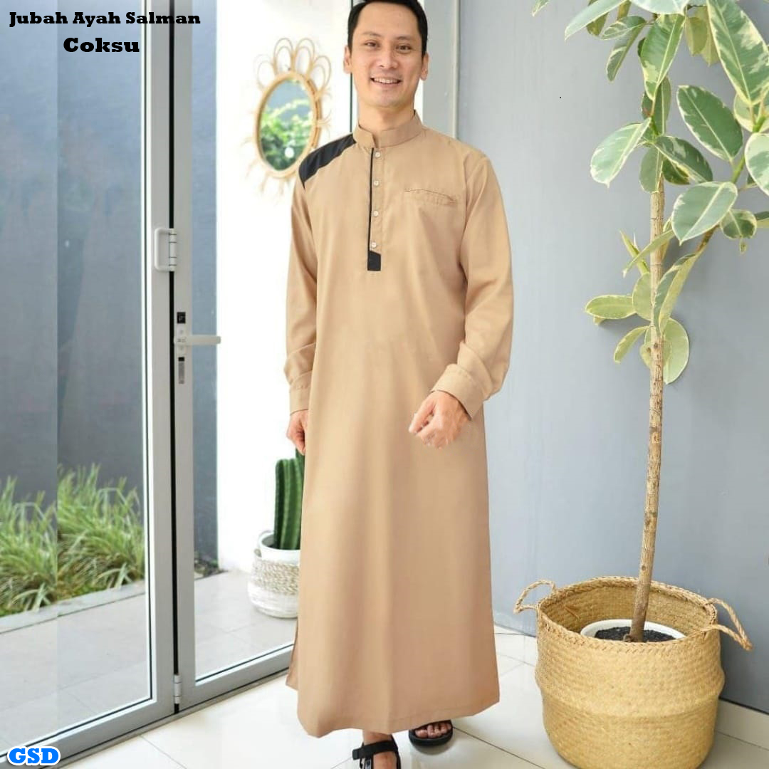 Jubah Ayah Salman Maroon