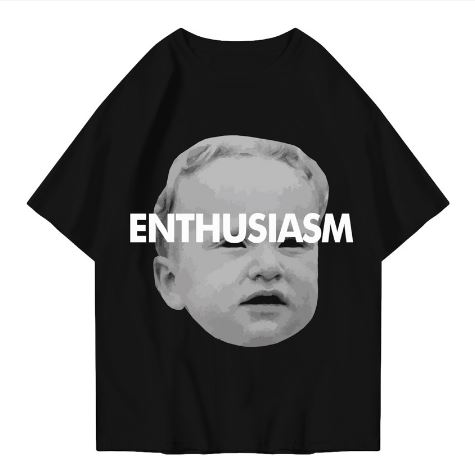 Hi VABA Oversized Enthusiasm Baby Tshirt | Kaos Streetwear Unisex Tee