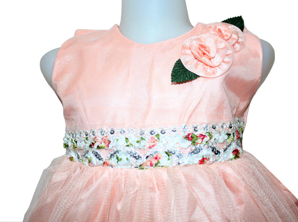 Dress kids elena peach