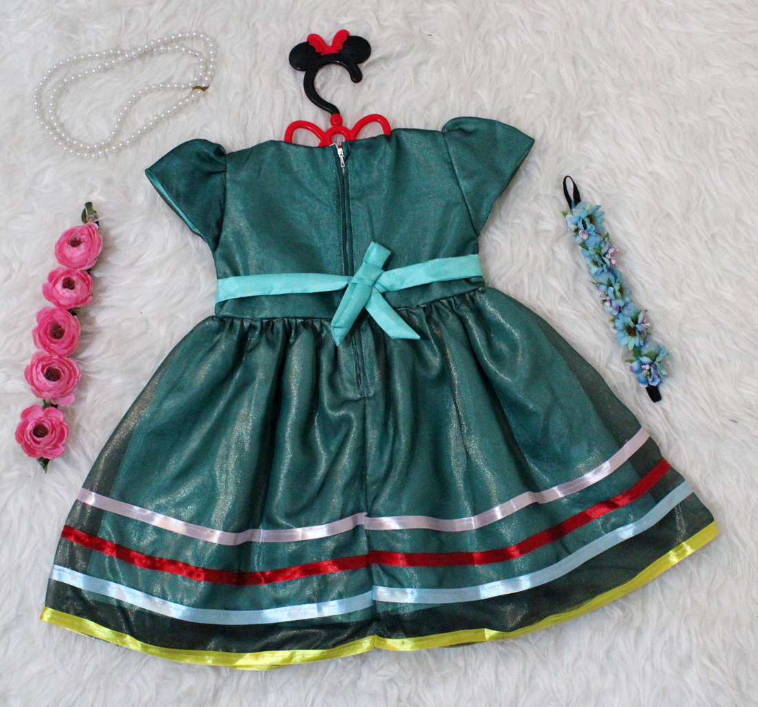 Dress Kids Megi Hijau