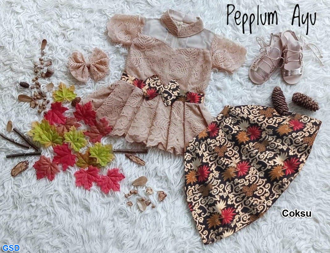 Set pepplum ayu benhur