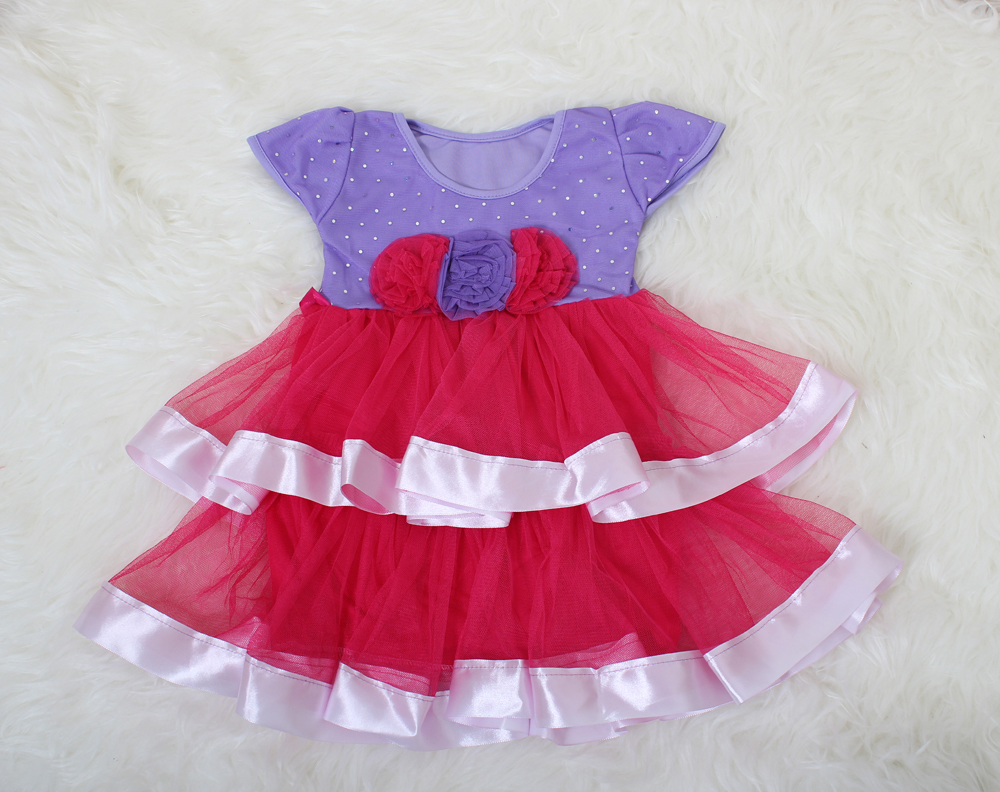 Dress kids raini ungu