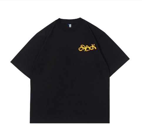 Hi VABA Oversized Crack Tshirt | Kaos Streetwear Unisex Tee