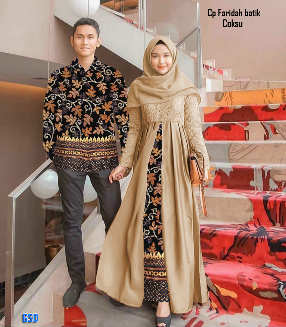 Cp farida batik mustard