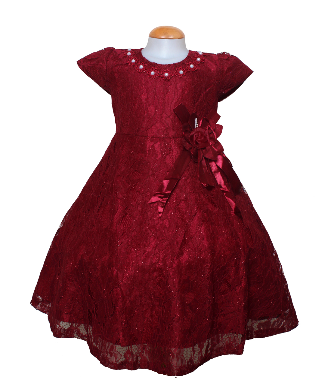 Dress Cita kids maroon