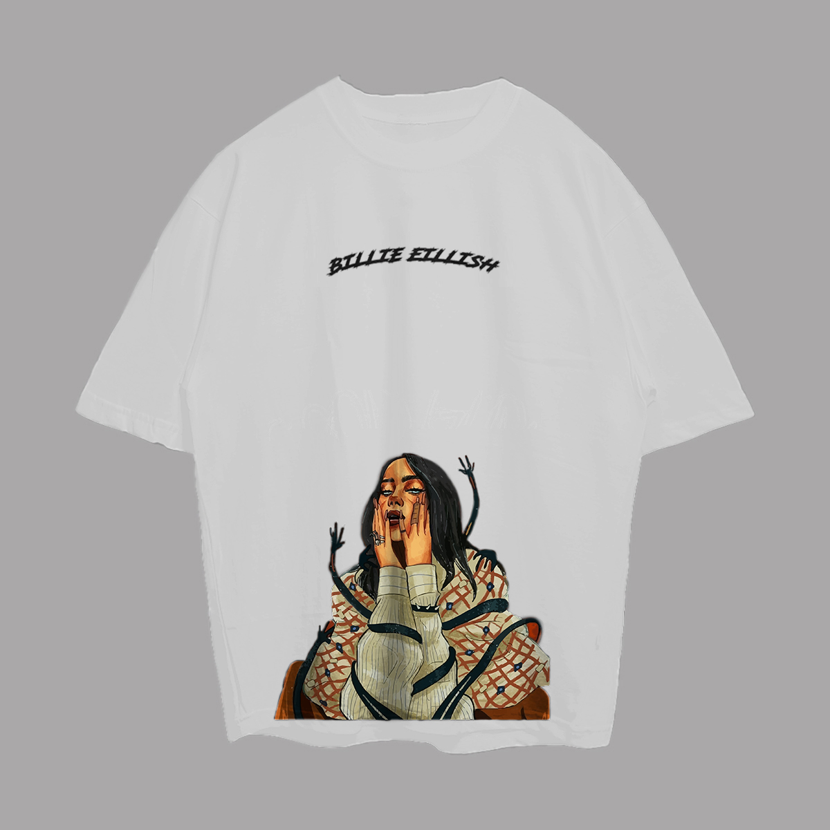 VABA Oversized Tshirt Billie Eilish | Kaos Streetwear Unisex