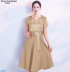 Dress Yuna Brukat Coksu