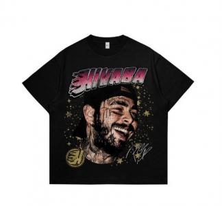 Hi VABA Oversized Post Malone Fear Of Death Tshirt | Kaos Streetwear Unisex Tee