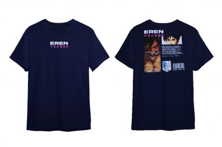 TSHIRT casual pria EREN Navy