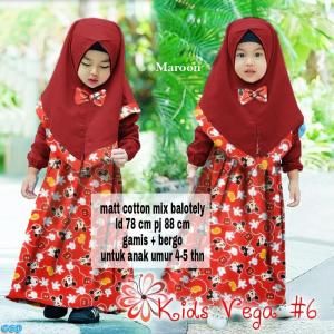 2in1 vega Mickey Kids maroon