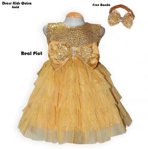 Dress Kids Quisa Gold