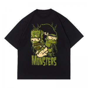 Anetarouca Oversize Monsters Tshirt | Kaos Distro Streetwear Unisex Tee